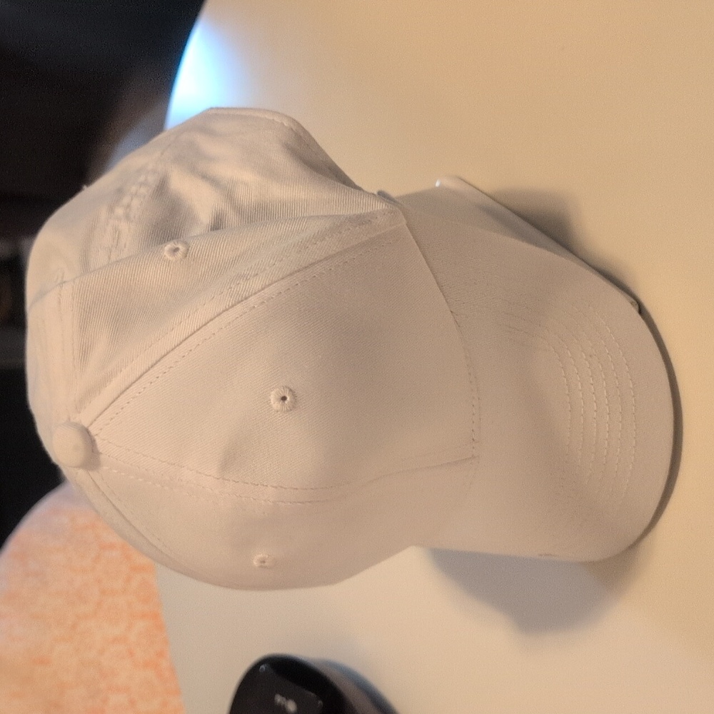 Plain white hat